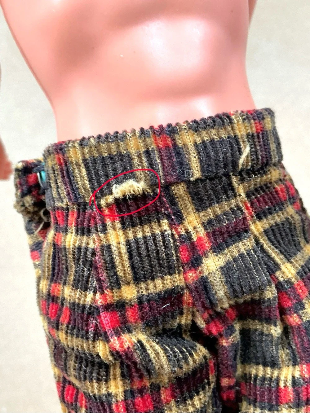 Barbie ken doll mod hair 1972 redressed vintage #4224 mod era